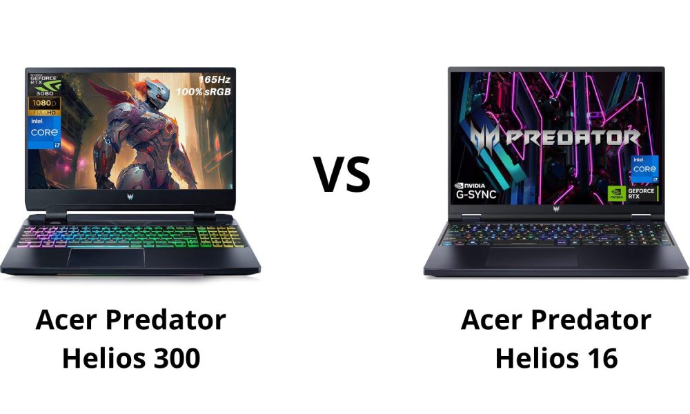 Laptop Acer Predator Helios Neo 16 And Acer Predator Helios 300
