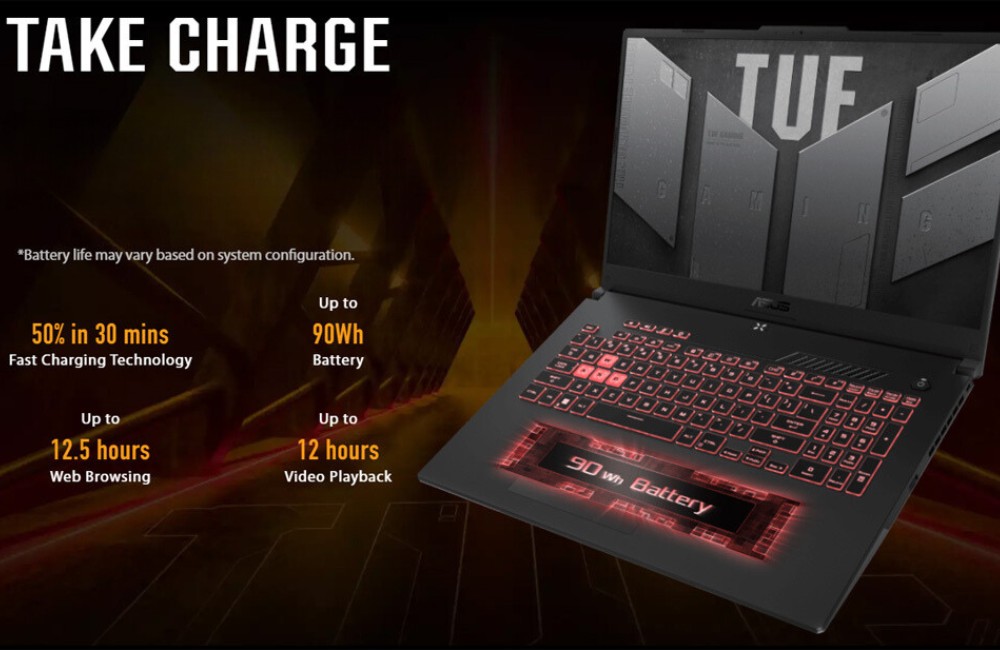 Asus Tuf Gaming Laptop Battery